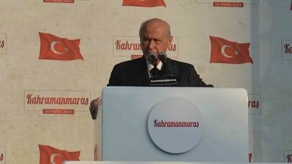 'MHP Lideri Bahçeli: ''Erdoğan´ı 13. dönem Cumhurbaşkanı yapmak mecburiyetindeyiz'''