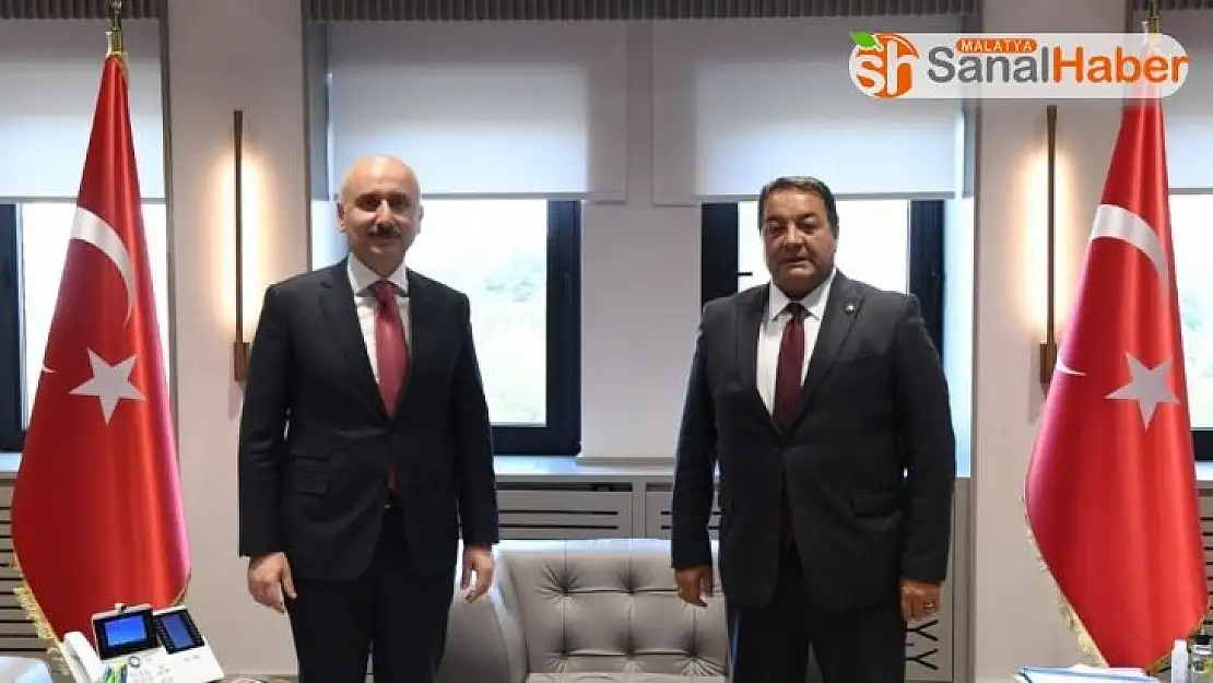 Milletvekili Fendoğlu, Malatya'nın sorunlarını Bakan Karaismailoğlu'na iletti