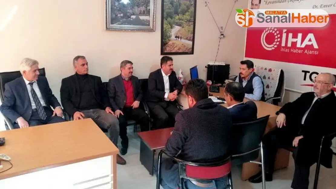 Milletvekili Fırat'tan İHA'ya ziyaret
