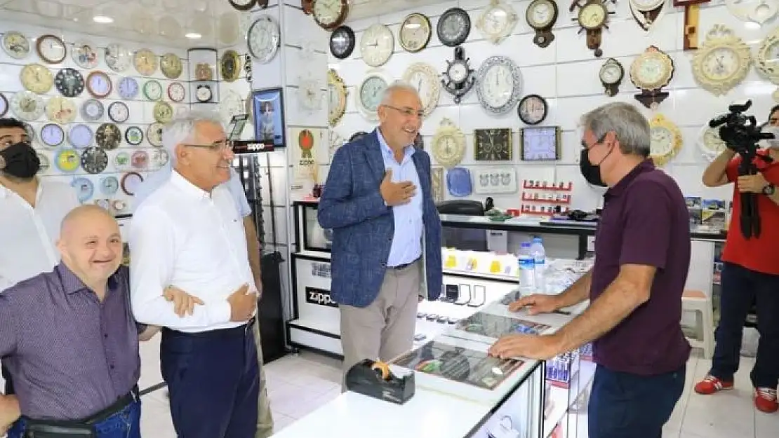 'Milletvekili Hakan Kahtalı esnafları ziyaret etti'