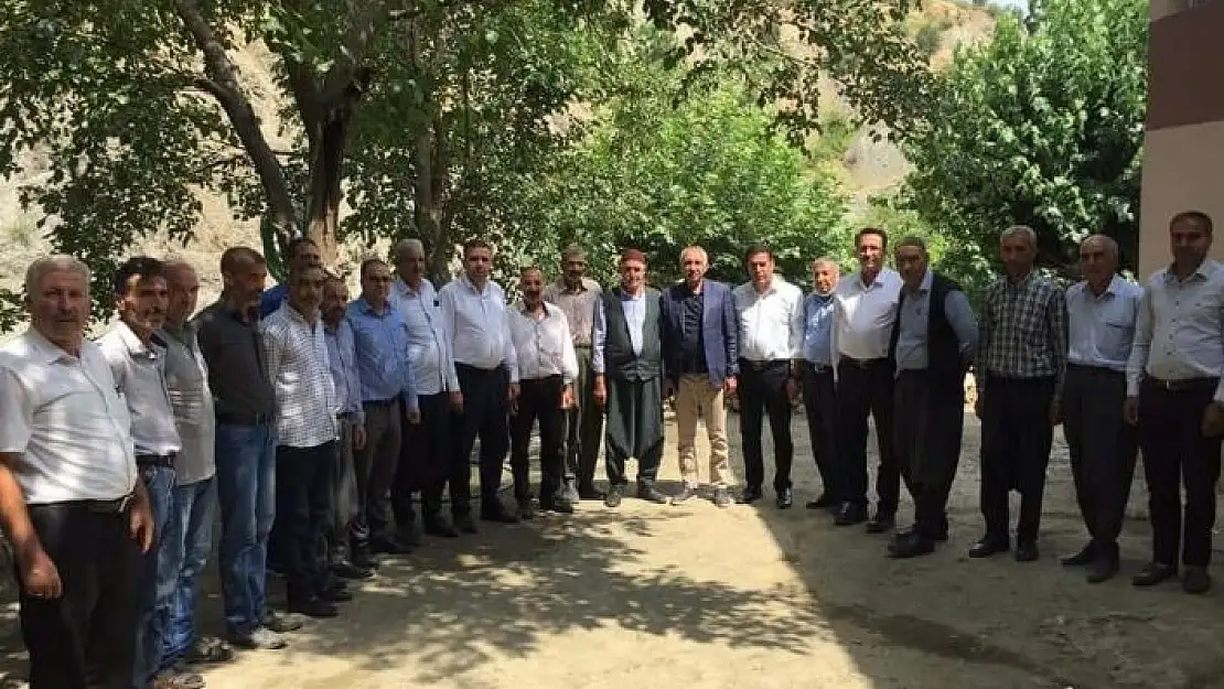 'Milletvekili Taş Sincik köylerini gezdi'