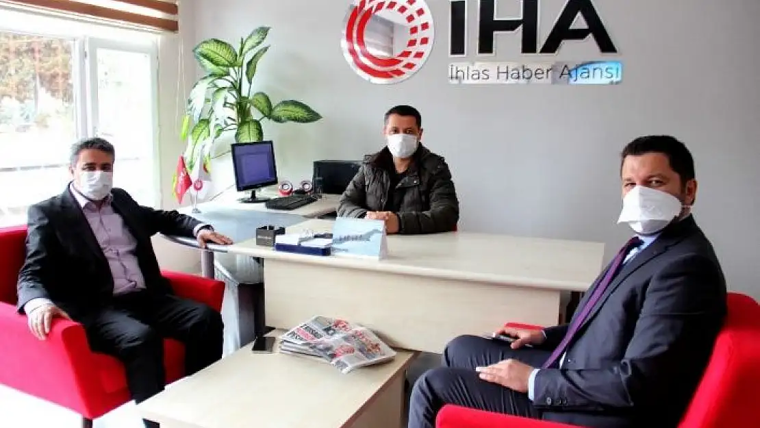 'Milletvekili Toprak´tan İHA´ya ziyaret'