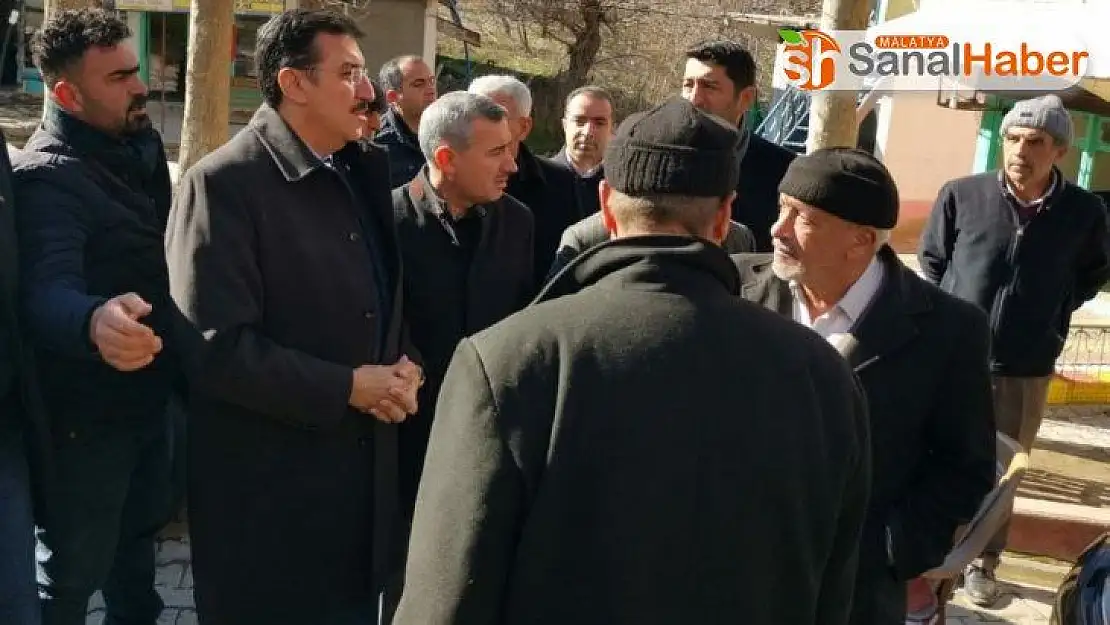 Milletvekili Tüfenkci, Doğanyol'da incelemelerde bulundu