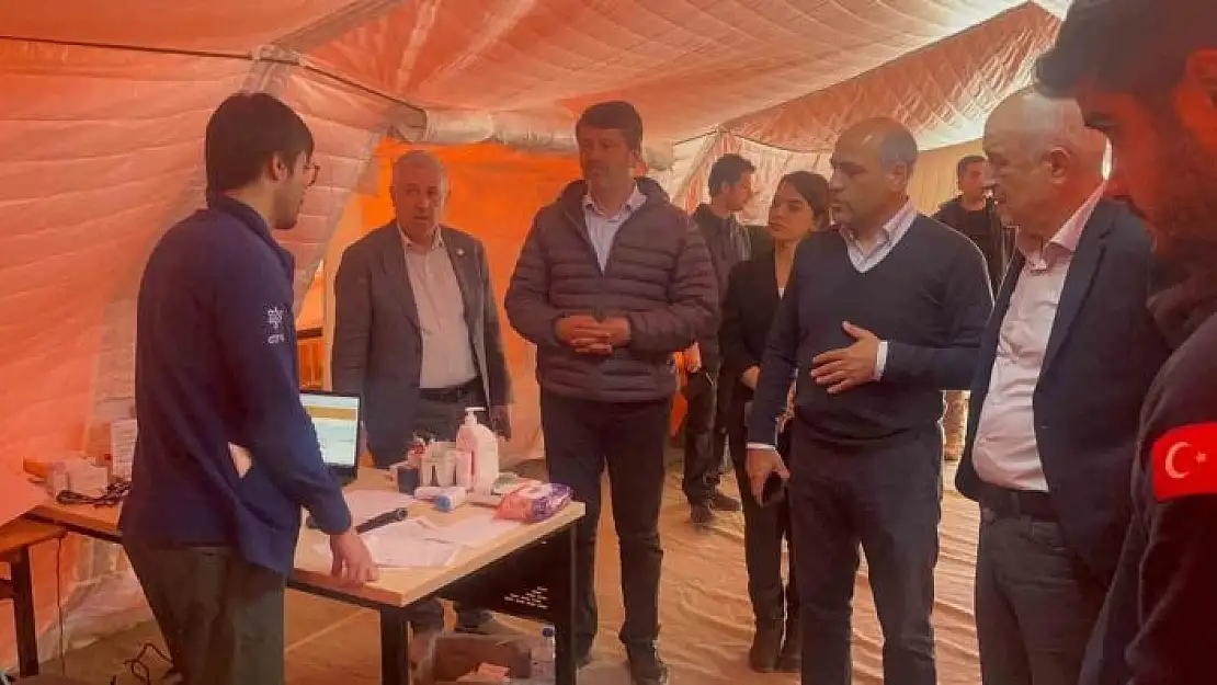 'Milletvekili Tutdere: ''Adıyaman´daki çadırlarda hijyen sorunu baş gösteriyor'''
