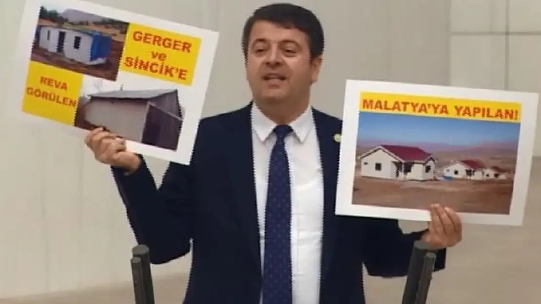 'Milletvekili Tutdere, Adıyamanlı depremzedelerin sorunlarını gündeme getirdi'