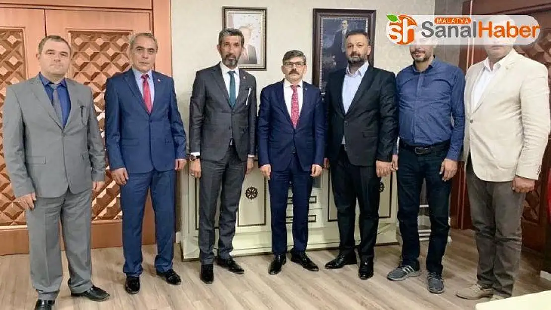 Milli Beka Hareketi'nden Emniyet Müdürü Dağdeviren'e  ziyaret
