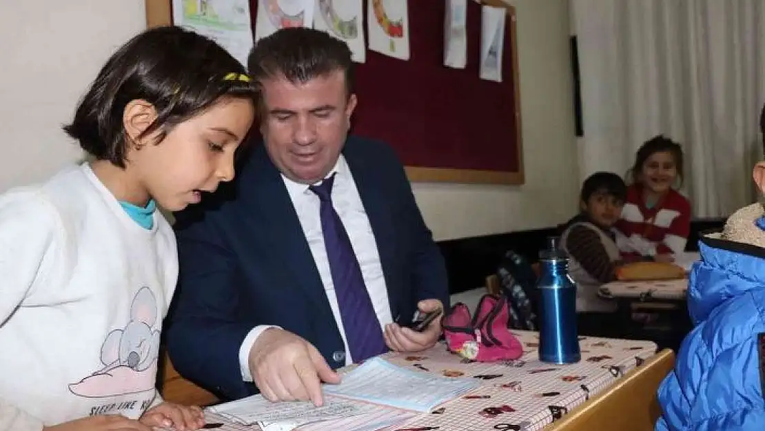 'Milli Eğitim Müdürü Aşçı Kahta´da incelemelerde bulundu'