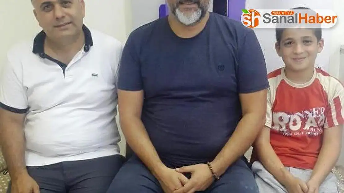 Minik Mustafa sağlığına Malatya'da kavuştu