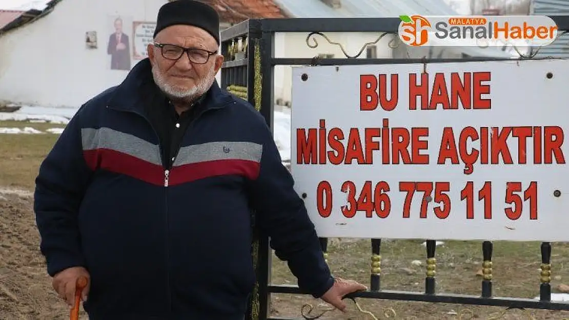 Misafire hasret yaşıyor