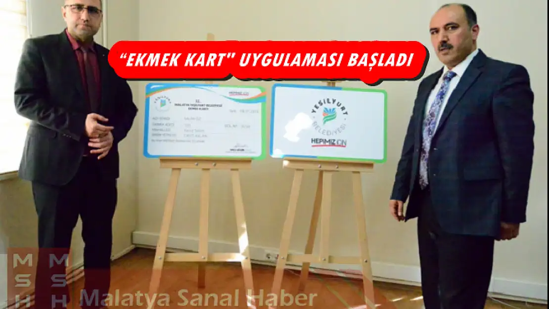 YEŞİLYURT BELEDİYESİNDEN YENİ BİR UYGULAMA 