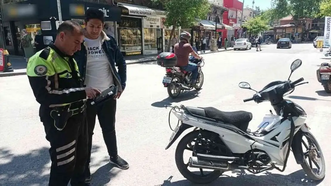 'Motosiklet denetimleri sıklaştırıldı'