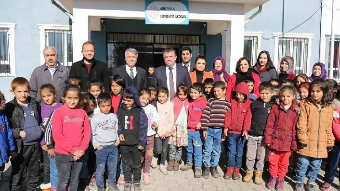 'Müdür Aşçı, köy okullarında incelemelerde bulundu'