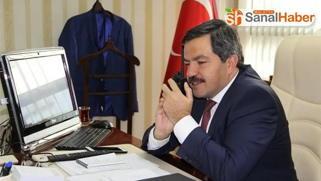 Müdür Bentli'den telsizle kutlama