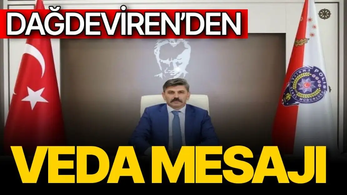 Müdür Dağdeviren´den veda mesajı