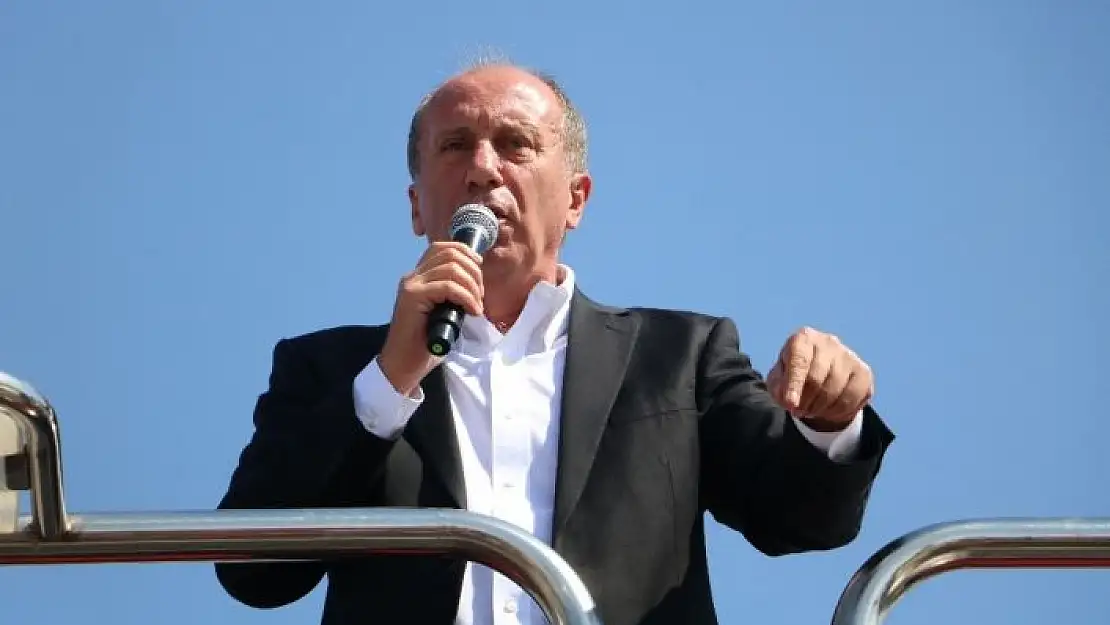 'Muharrem İnce memleket hareketini Sivas´ta başlattı'