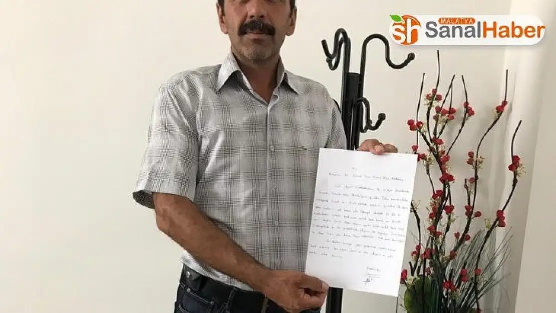 Muhtardan Cumhurbaşkanına davet