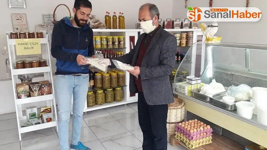 Muhtardan ücretsiz maske