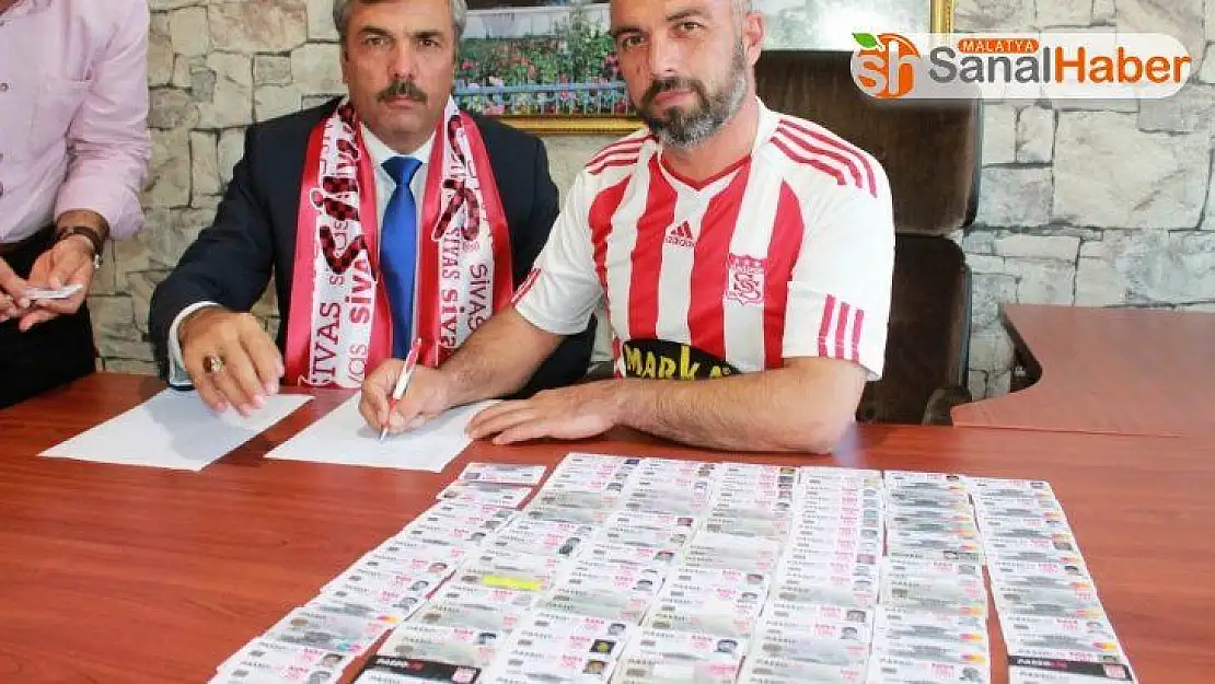 Muhtarlardan Sivasspor'a destek
