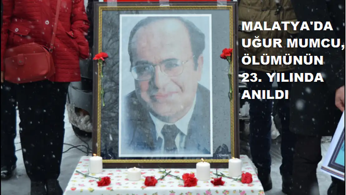 UĞUR MUMCU, ÖLÜMÜNÜN 23. YILINDA ANILDI