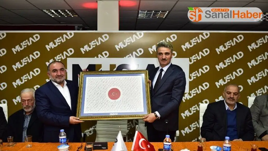 MÜSİAD Dost Meclisinin konuğu Vali Baruş oldu