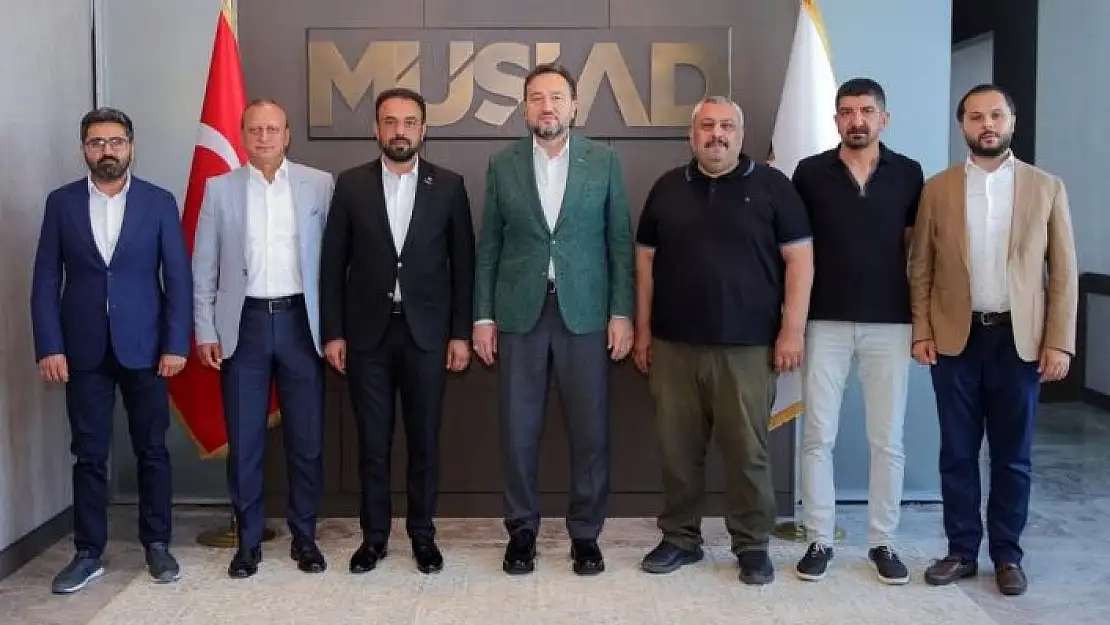 'MÜSİAD Malatya yönetiminden genel merkeze Hayırlı olsun ziyareti'