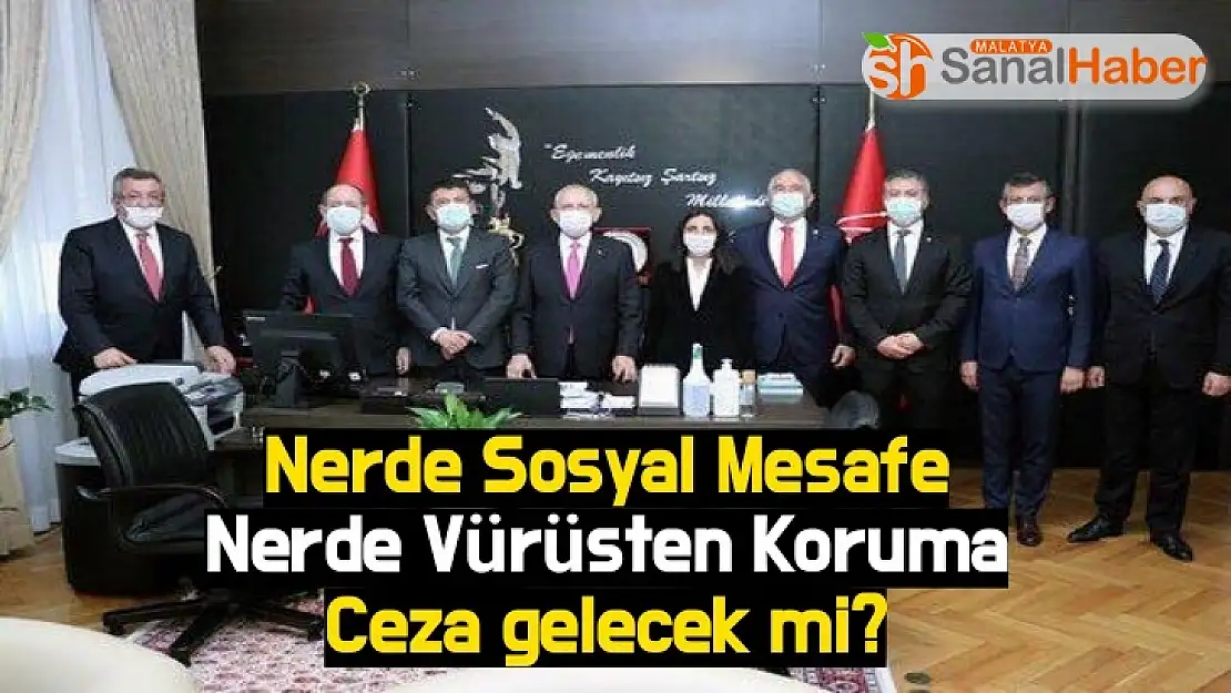 Nerde Sosyal Mesafe Nerde Vürüsten Koruma