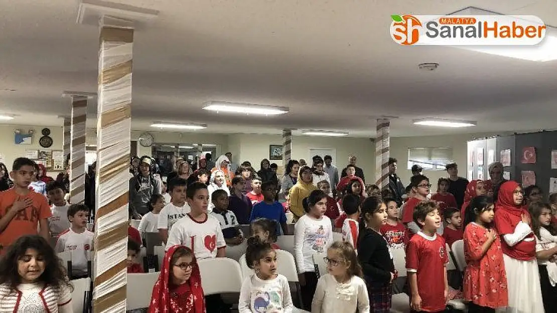 New York'ta 'Hayatımızdaki Türk Bayrağı' konulu resim yarışması