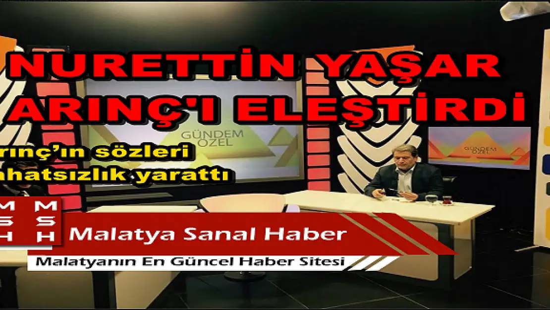 Arınç´ın sözleri rahatsızlık yarattı