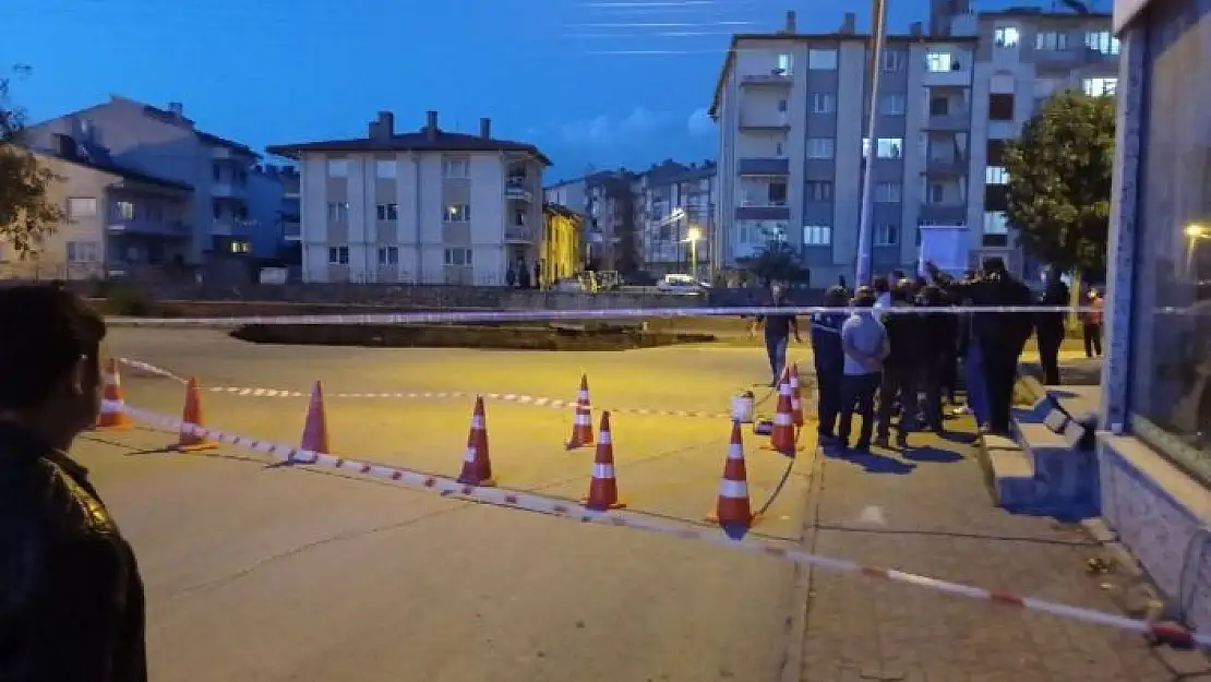 'Obruk gibi çukur, mahalleliyi korkuttu'