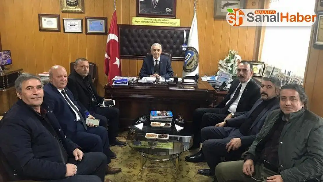Oda başkanlarından geçmiş olsun ziyareti