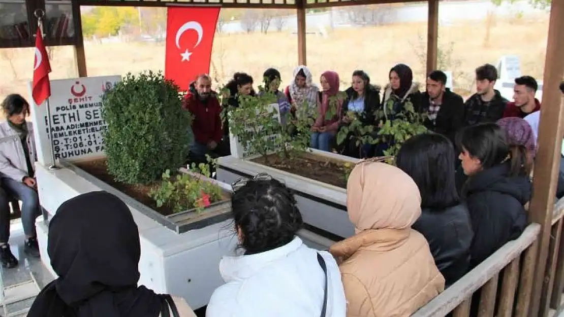 'Öğrencilerden anlamlı proje, Şehit Fethi Sekin utulmadı'