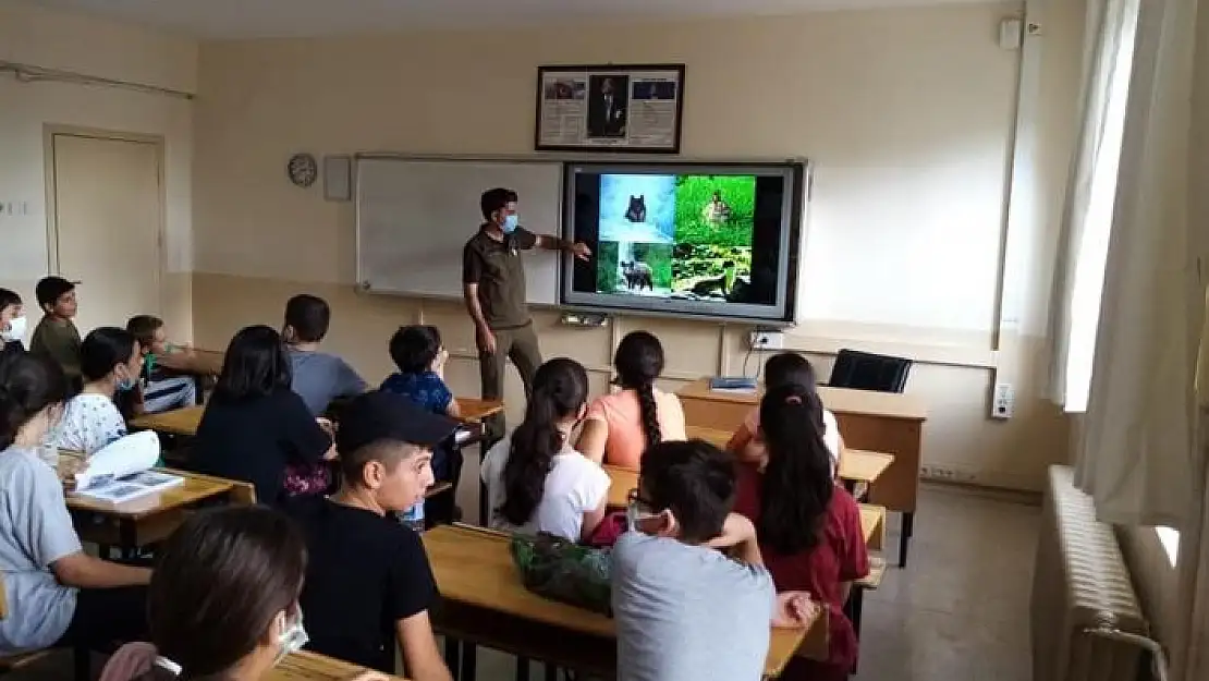 'Öğrencilere biyolojik çeşitlilik anlatıldı'
