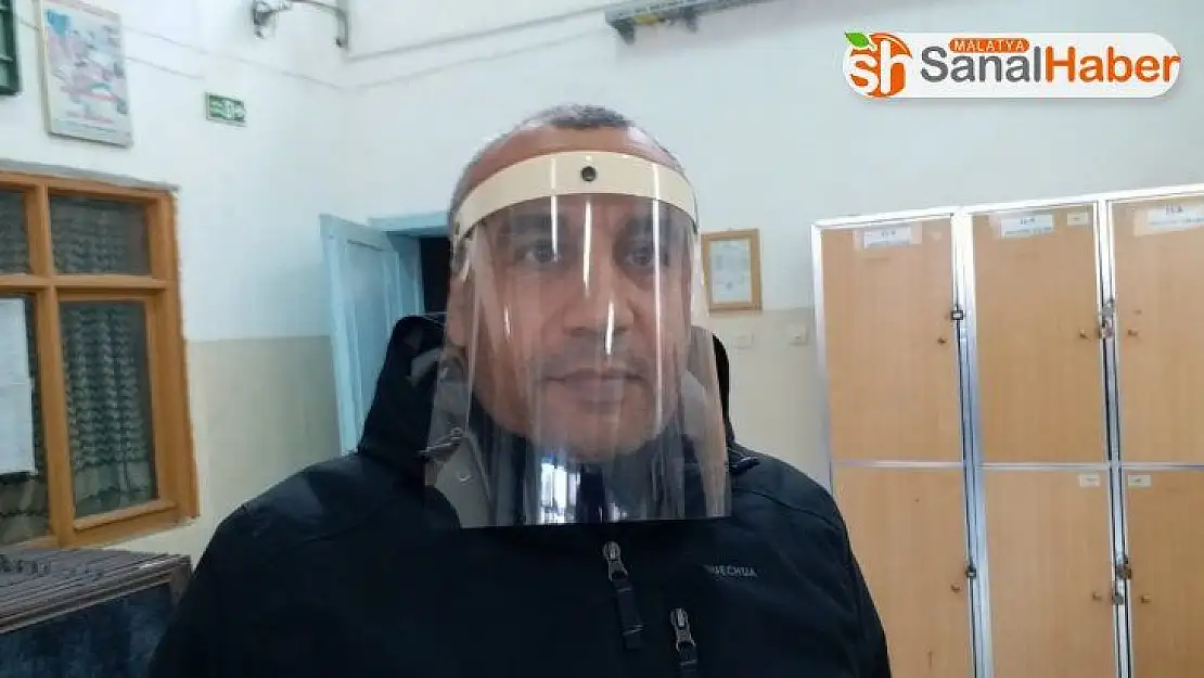 Malatya´da siperli maske üretmeye başladı