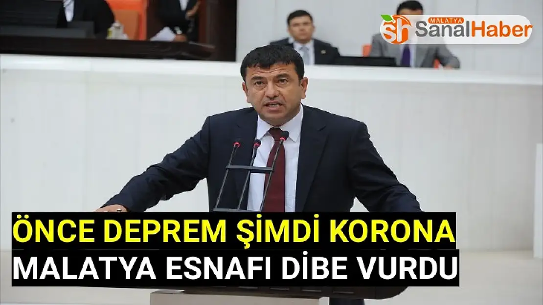 Önce deprem Şimdi korona Malatya esnafı dibe vurdu