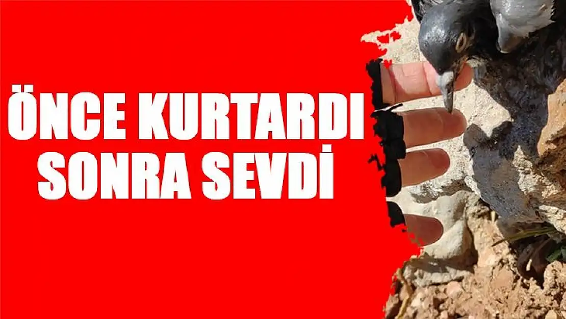 Önce kurtardı sonra sevdi