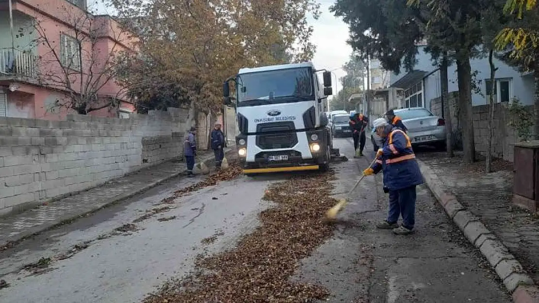 'Onikişubat´ta temizlik çalışması'