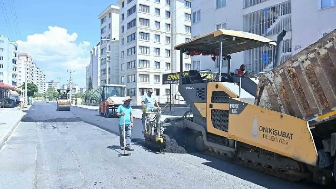 'Onikişubatta asfaltlanmayan yol kalmıyor'