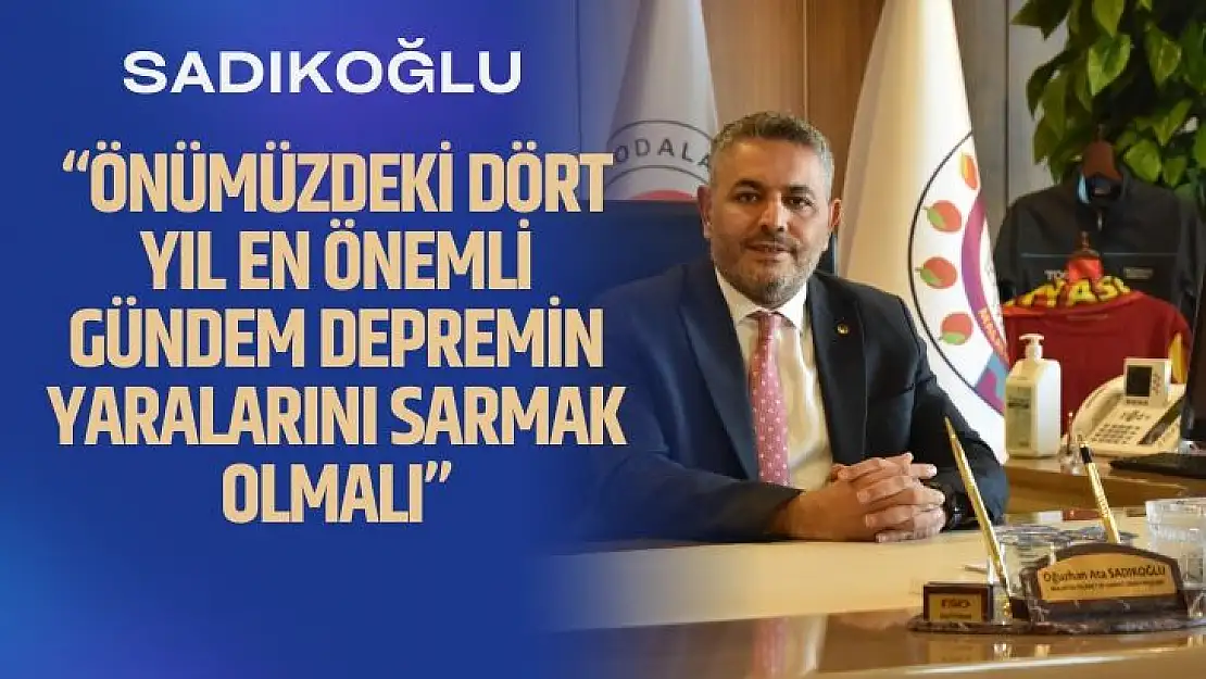  Önümüzdeki dört yıl en önemli gündem depremin yaralarını sarmak olmalı