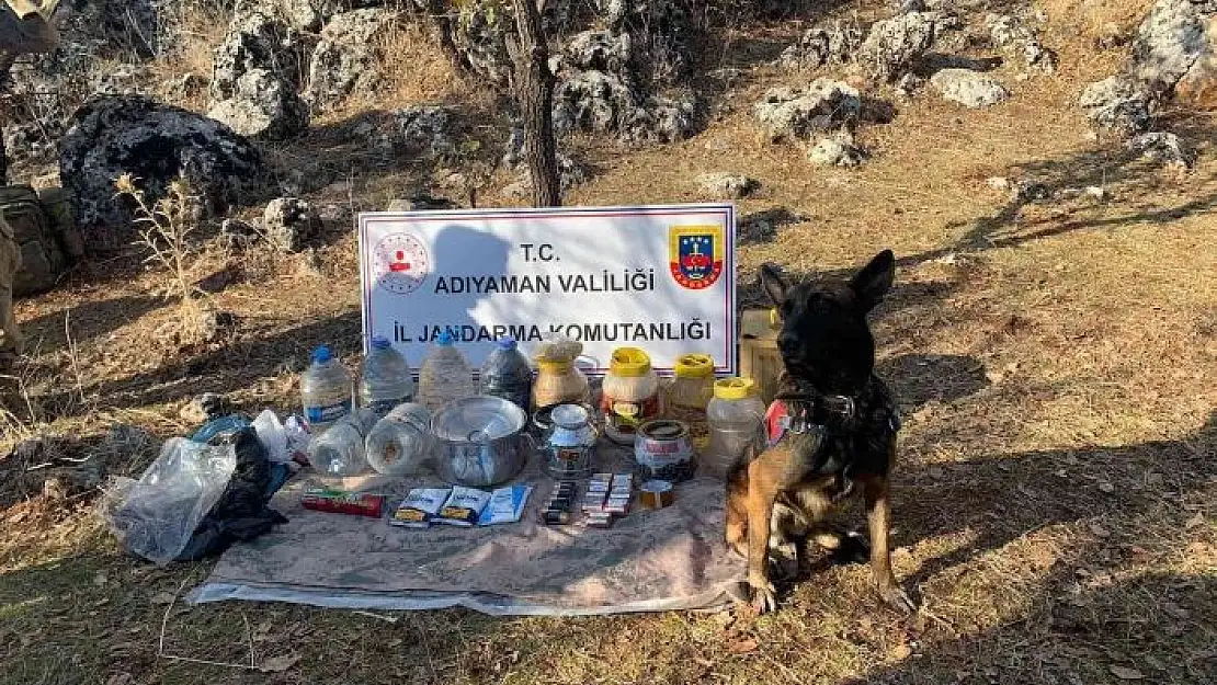 'Örgüt mensuplarının yaşam malzemesi bulundu'