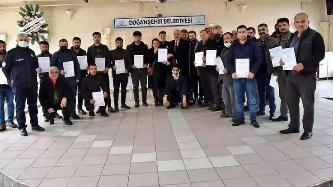 'Orman Yetiştirme ve Bakım İşçisi Sertifikaları dağıtıldı'