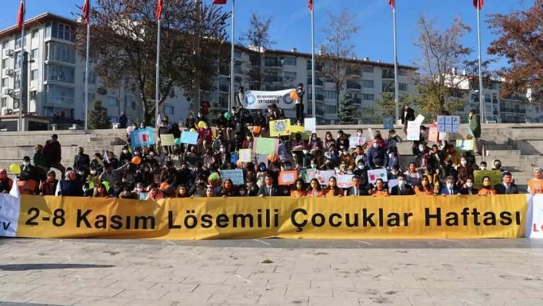 'Ortaokul öğrencileri lösemiye dikkat çekti'