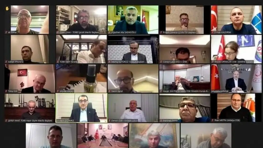 'OSB´lerdeki enerji sorunu istişare edildi'
