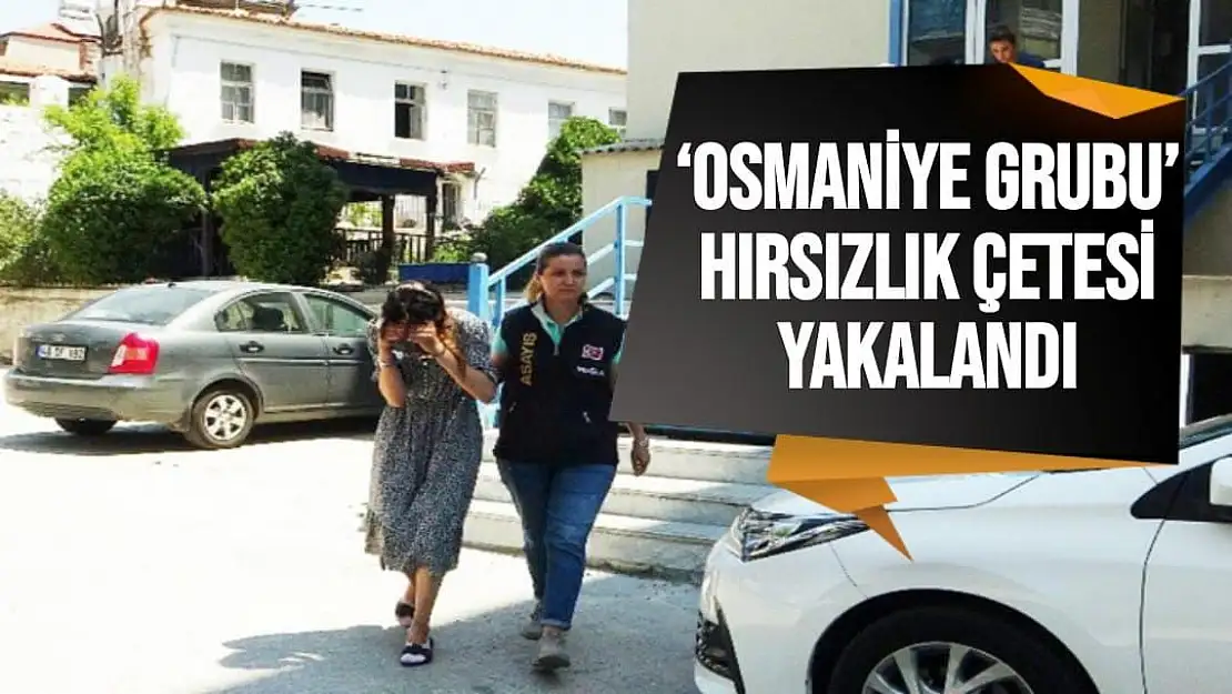 `Osmaniye Grubu´ hırsızlık çetesi yakalandı