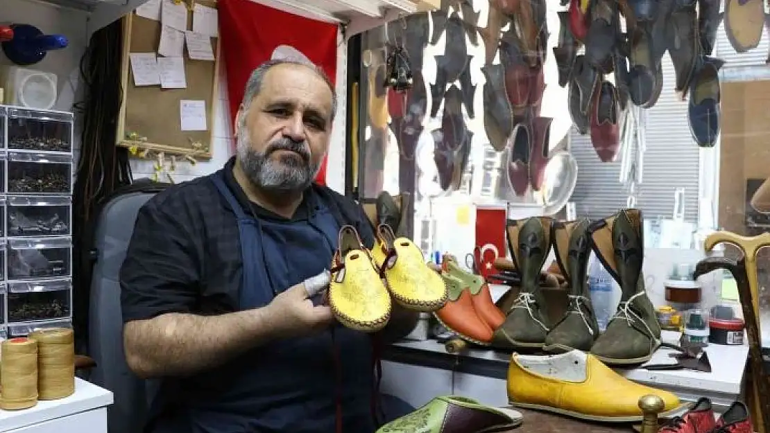 'Osmanlı çarıkları ayak sağlığına iyi geliyor'