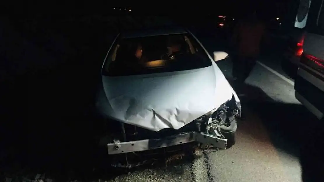 'Otomobil şarampole savruldu: 1 yaralı'