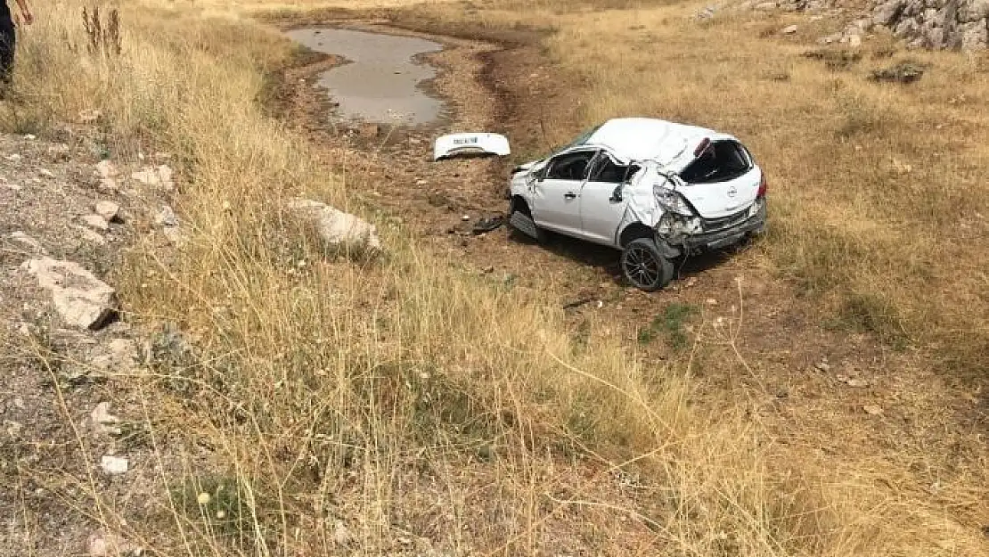 'Otomobil şarampole uçtu, 6 yaşındaki çocuk ağır yaralandı'