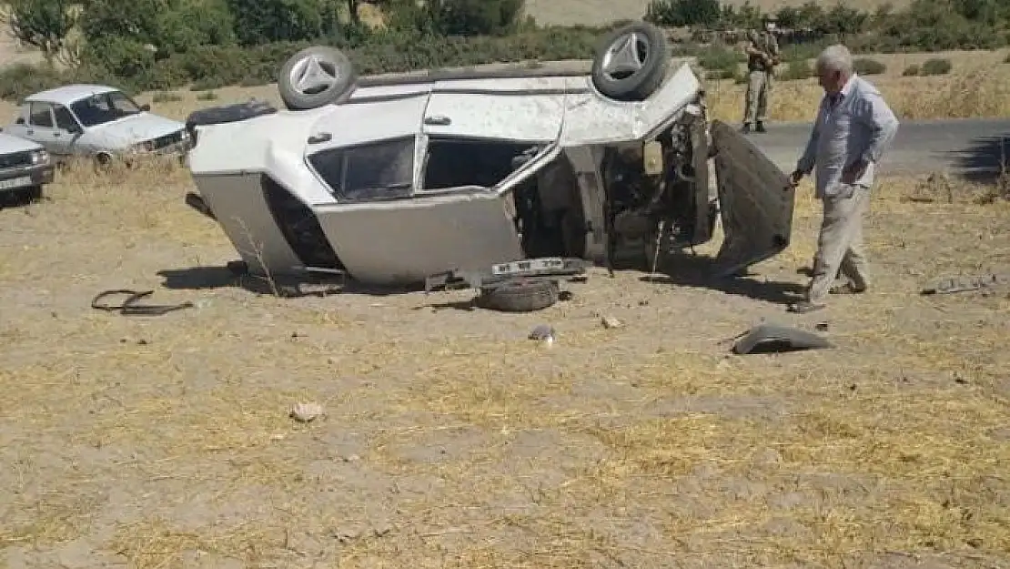 'Otomobil takla attı: 1 yaralı'