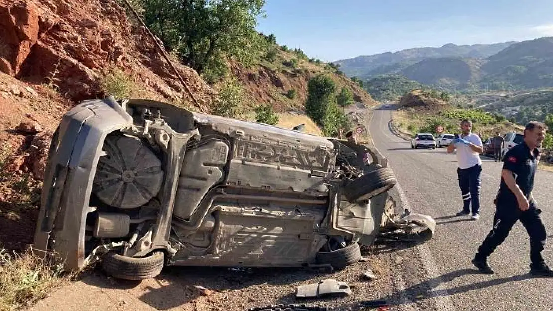 'Otomobil takla attı: 3 yaralı'