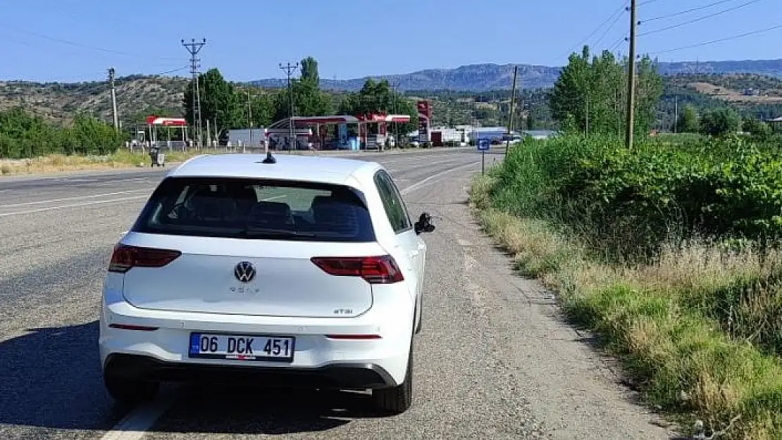 'Otomobilin çarptığı yaya yaralandı'