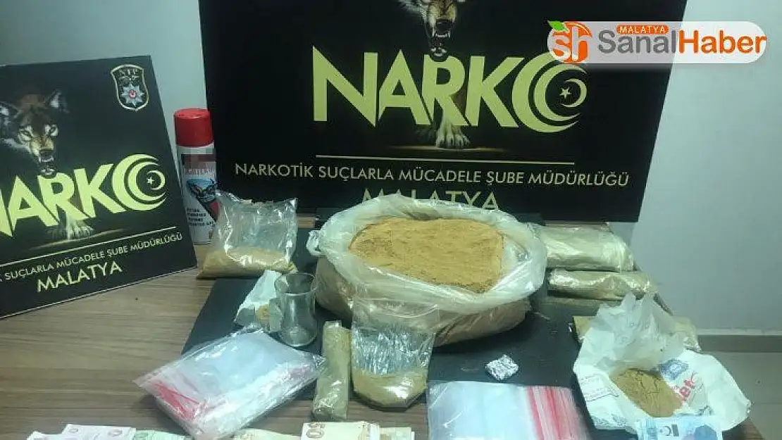 Uyuşturucuyu bakın nereye saklamış